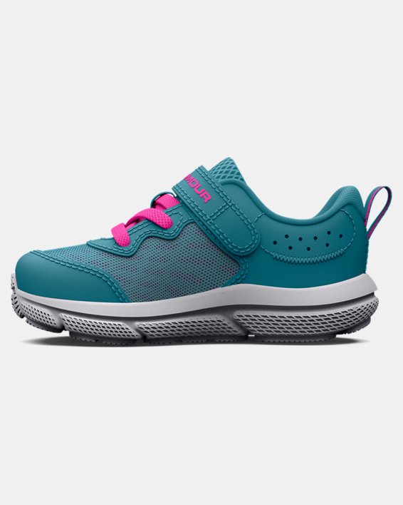 Girls' Infant UA Assert 10 AC Running Shoes, Blue, pdpMainDesktop image number 1